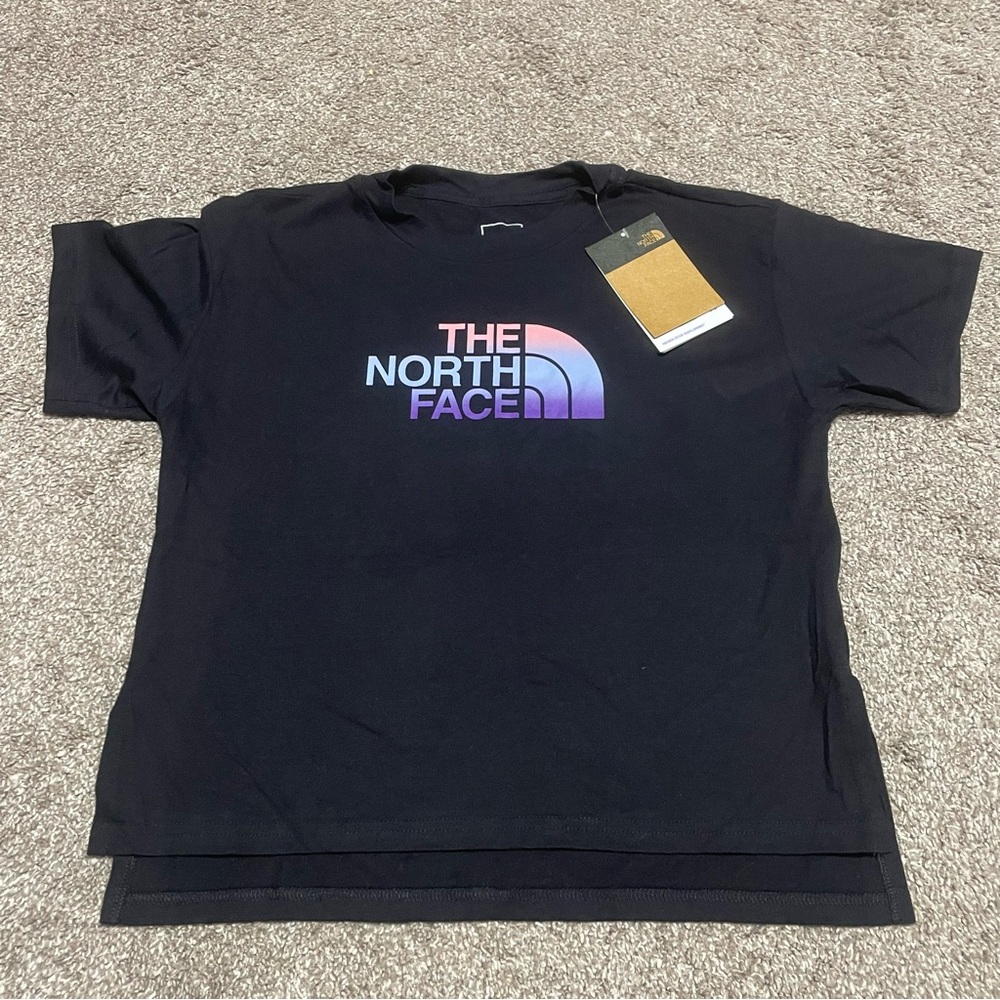 NWT The North Face Girls Gradient Half Dome S/S Tee Size XL (14/16)